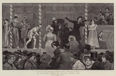 An Old-Time Show of Eighty Years Ago